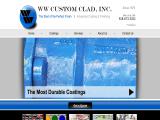 Ww Custom Clad Powder - Liquid Coating Specialty Coatings; art glitter powder