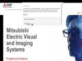 Mitsubishi Electric Visual and Imaging Systems p10 advertising led