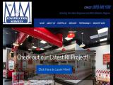M & M Construction Services cooking equipment