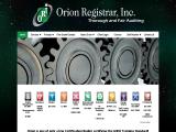Orion Registrar Thorough and Fair Auditing auditing