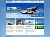 Storm Flying Service - Flight Training Charters Aerial aircraft hangar door