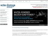 Backup Sump Pumps & More - Water Damage Defense Products reversing backup