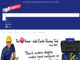 Borit Hand Held Earth Boring To ais pipe