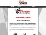 Internet Packaging - Champion Case Sealers caustic soda plant(case)