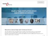 Soler & Palau Ventilation Group - North American Division accordian shutters