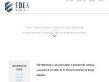 Edex Machining,  package inserts