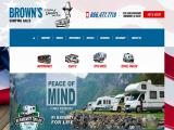 Welcome To Browns Camping Sale financing
