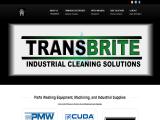 Transbrite, Allen Woods & Associates adhesive cleaner