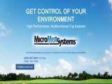 Micromist Systems Misting and Fog evaporative cooling