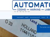 Automator Marking Systems nameplate marking