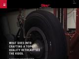 Oliver Retread Tires; America 1St Retread Rubber truck tires