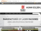 Wuhan Goldenlaser gold cutting machine