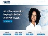 Online College; Western Governors University; Wgu career