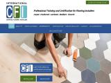 International Certified Floorcovering Installers Association 500x500mm floor