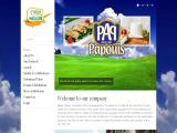 Papouis Dairies heart label