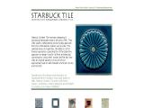Starbuck Goldner Tile custom ring