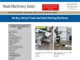 Naab Sales Quality New and Used Industrial Equipment in cnc mill lathe