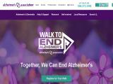 Alzheimers Association; Alzheimers Disease adjustable support leg
