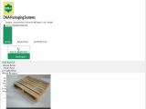 Dna Packaging Systems plywood pallets