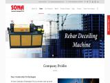 Sona Construction Technologies equipment website