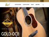 Cor-Tek Corp. acoustic electric guitar