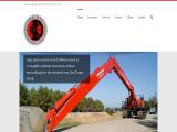 Dorfman Construction Long Reach Excavators road machinery