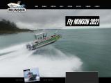 Munsonboats.Com Homepage 156 mono