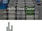 Hy-Pro Filtration and suction unit
