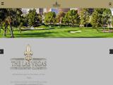 The Las Vegas Country Club tennis pillar
