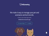 Petscreening.Com giving