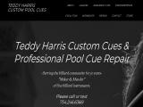 Ted Harris Custom Cues staining tips