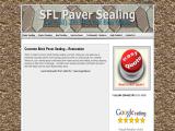 Concrete Brick Paver Sealing & Repairs - Palm Beach County waterproofing sealant