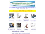 International Waterjet Machines metal cutter