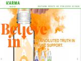 Karma Wellness Water adhesive beverage