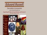 Edward Russell Decorative lucite clocks