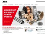 Ametek Specialty Metal Products hydraulic oil gear