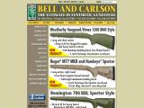 Bell and Carlson 338 lapua rifle