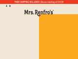 Renfro Foods Inc.: Profile moulding sizes