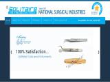 National Surgical Industries tweezers