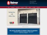 Reimer Overhead Doors - Main Page manufacture overhead
