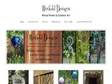 Winfield Designs/Metal Home & Garden Art holders banana