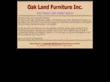 Oak Land Funrniture Inc oak bed furniture