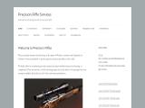 Precision Rifle S Custom and Package Rifles mounting rifle
