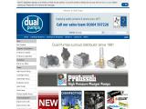 The Dual Pumps Web Site vaccum pressure