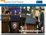 Executive Wood Products - Solid Wood Lecterns and Podiums candleholders stands