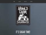 Arnold Farm Sugar House timber maple