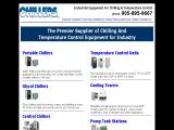 Chillers Cooling Systems Industrial for Plastics and Process chillers