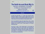 North Account Book Manufacturing account