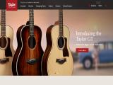 Official Taylor Guitars Website, acoustic electric guitar