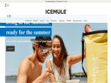 Icemule Cooler Company camo backpack